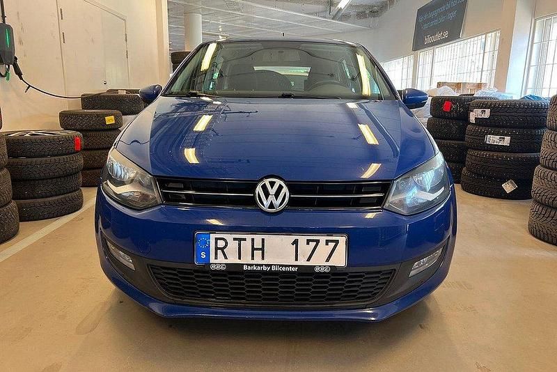 Begagnad VW Polo 2014 Blå
