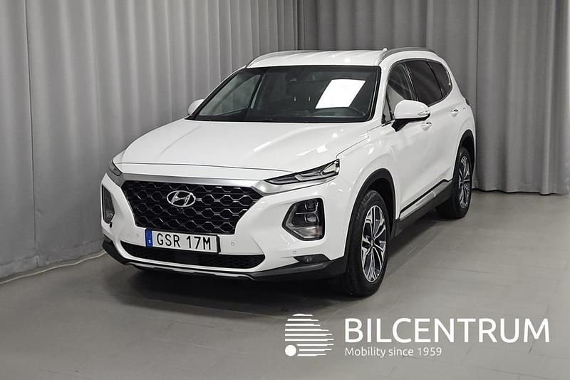 Vit Begagnad 2020 Hyundai Santa Fe SUV | 289 900 kr (Bra pris) - Bild 1/4