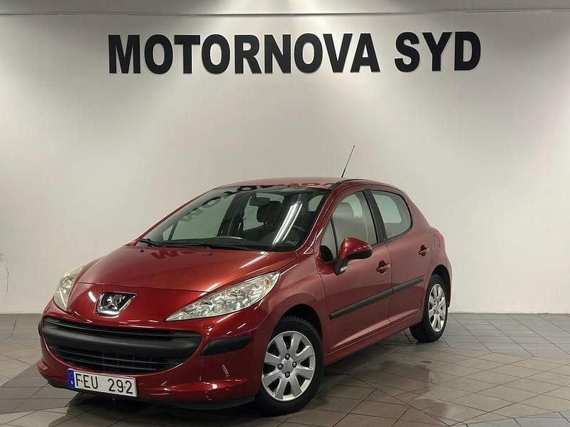 Röd Begagnad 2006 Peugeot 207 Halvkombi | 23 900 kr (Marknadspris) - Bild 1/4