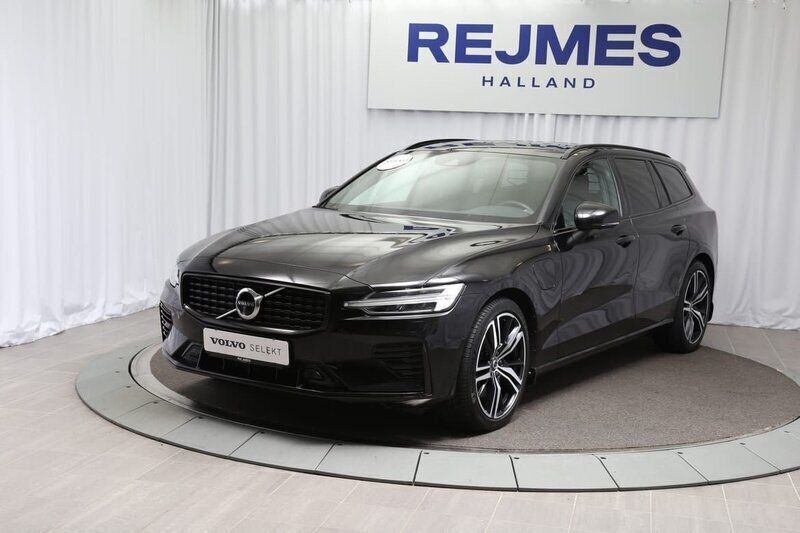 Svart Begagnad 2022 Volvo V60 R-Design Kombi | 469 500 kr (Lite dyr) - Bild 1/4