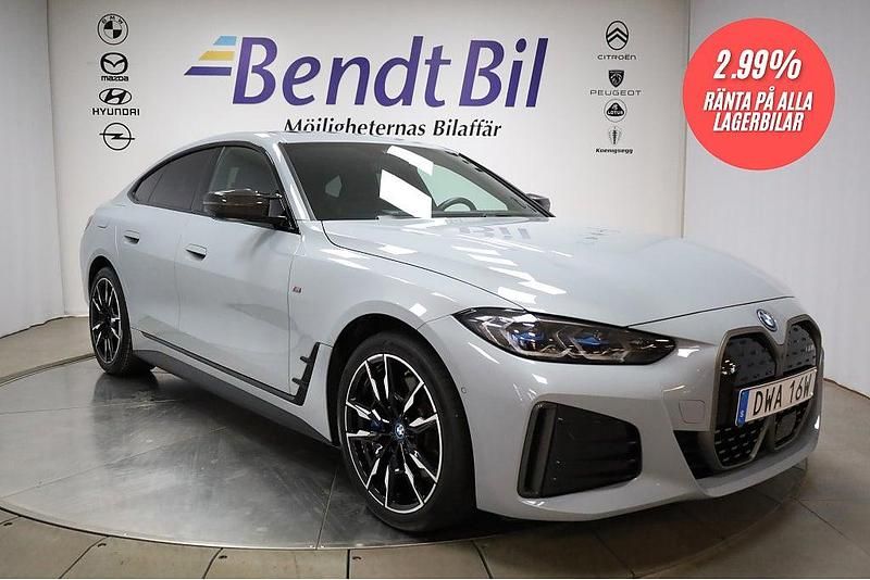 Begagnad BMW i4 M Sport 442 kW (601 HK) 2023 Brooklyngråmetallic Sedan