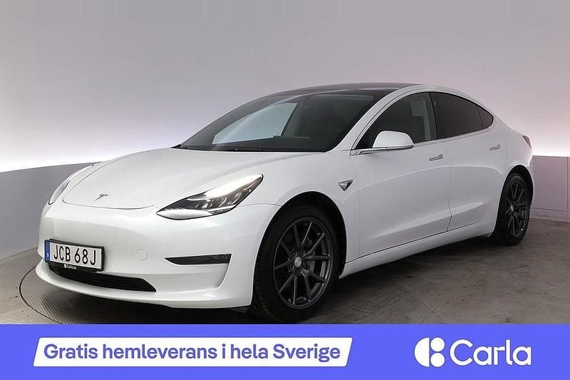 Begagnad 2020 Tesla Model 3 Long Range AWD Sedan | 268 900 kr (Bra pris) - Bild 1/4