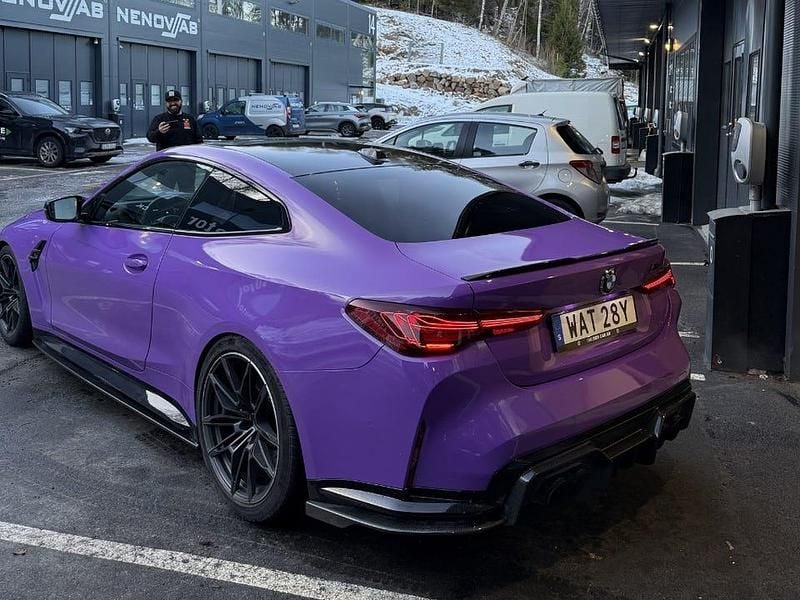 Begagnad BMW M4 Competition Edition 510 HK (375 kW) 2024 Isle of man green Sportkupé