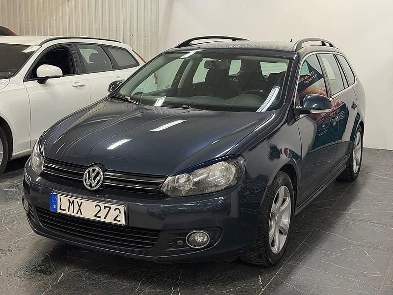 Begagnad VW Golf VI 102 HK (75 kW) 2009 Mörkgrå Halvkombi
