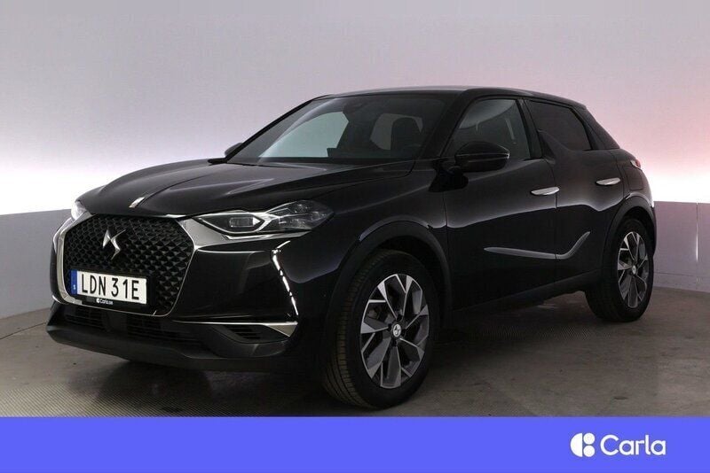Svart Begagnad 2021 DS Automobiles DS3 Crossback E-Tense SUV | 174 900 kr (Marknadspris) - Bild 1/3