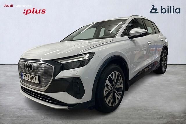 Glaciärvit metallic Begagnad 2022 Audi Q4 e-tron Advanced Plus SUV | 359 000 kr (Marknadspris) - Bild 1/3