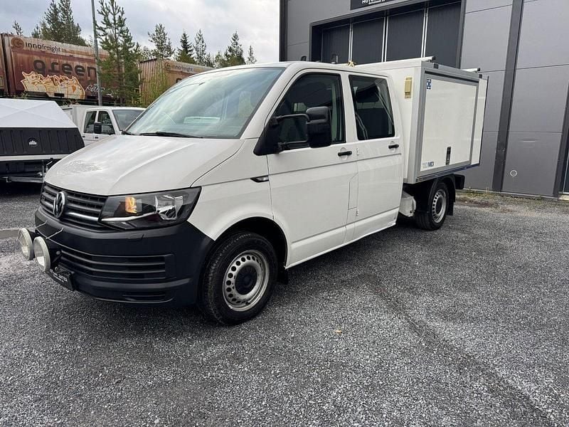 Vit Begagnad 2018 VW T6 Van | 259 900 kr (Lite dyr) - Bild 1/4