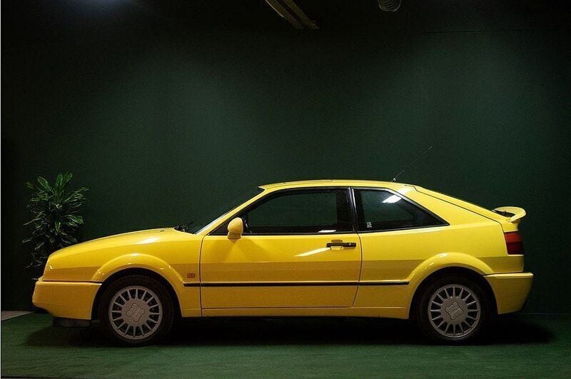 Begagnad VW Corrado 160 HK (117 kW) 1991 Gul Halvkombi