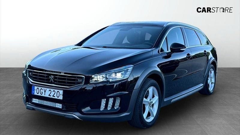 Svart Begagnad 2016 Peugeot 508 Kombi | 114 900 kr (Bra pris) - Bild 1/4
