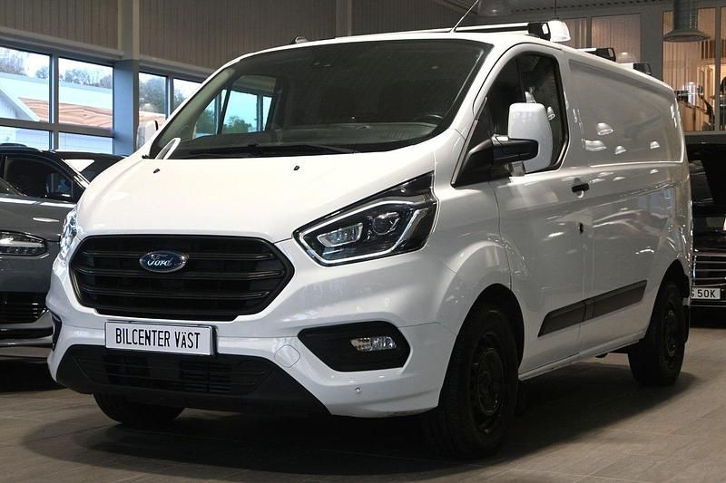Vit Begagnad 2021 Ford Transit Custom Van | 319 000 kr - Bild 1/4