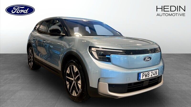 Blå (blue) Ny 2024 Ford Explorer Extended Range SUV | 469 900 kr (Superpris) - Bild 1/4
