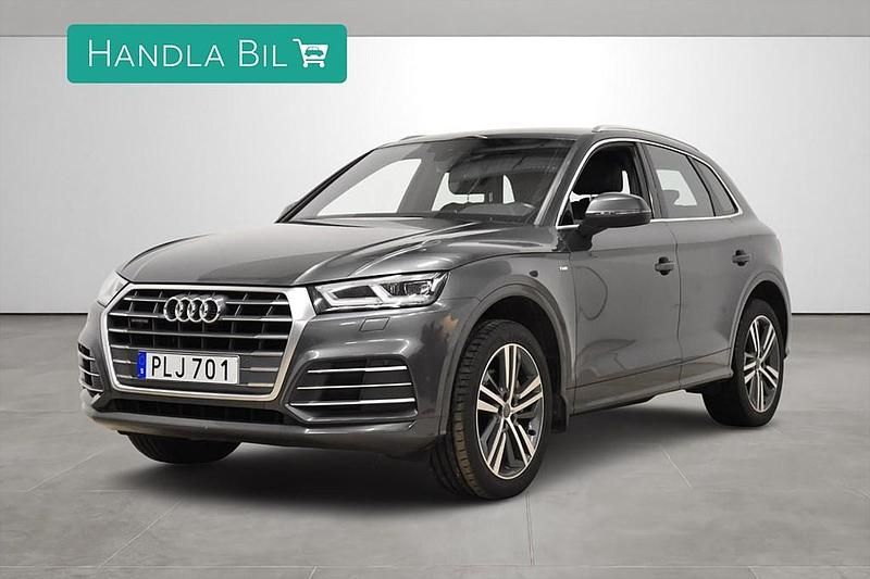 Grå Begagnad 2017 Audi Q5 Business SUV | 309 900 kr (Marknadspris) - Bild 1/4