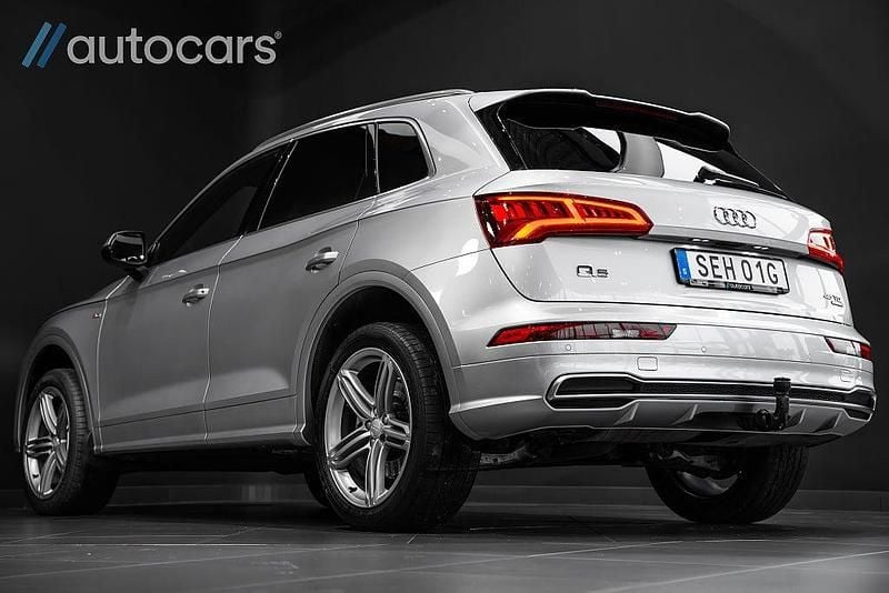 Begagnad Audi Q5 S-Line 231 HK (169 kW) 2019 Silver SUV