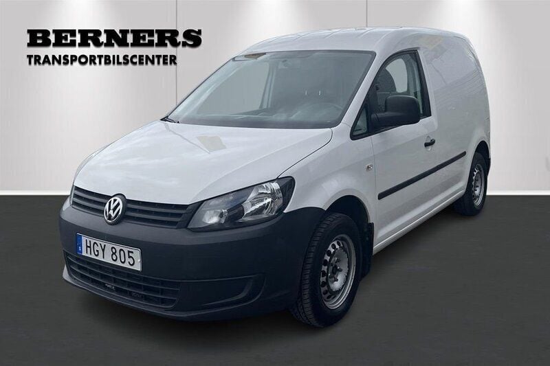 Vit Begagnad 2015 VW Caddy Minibuss | 99 900 kr (Marknadspris) - Bild 1/2