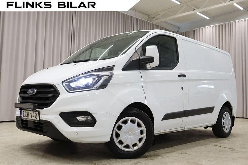 Vit (frozen white) Begagnad 2019 Ford Transit Custom Van | 139 900 kr (Superpris) - Bild 1/4