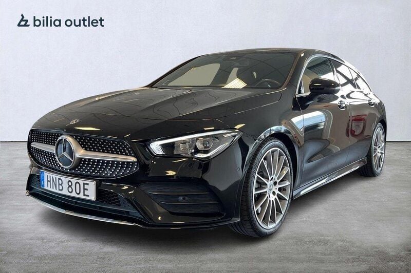 Svart Begagnad 2019 Mercedes CLA250 AMG Sedan | 344 900 kr (Marknadspris) - Bild 1/3