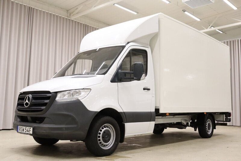 Vit Begagnad 2022 Mercedes Sprinter Van | 469 900 kr (Lite dyr) - Bild 1/4