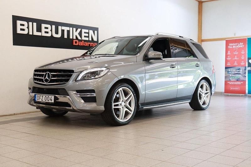 Silver Begagnad 2015 Mercedes ML350 AMG line SUV | 254 500 kr (Lite dyr) - Bild 1/4