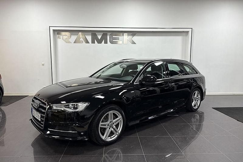 Svart Begagnad 2016 Audi A6 Sport Kombi | 173 000 kr (Marknadspris) - Bild 1/4