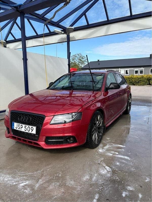 Röd Begagnad 2009 Audi A4 S-Line Kombi | 65 000 kr (Marknadspris) - Bild 1/2