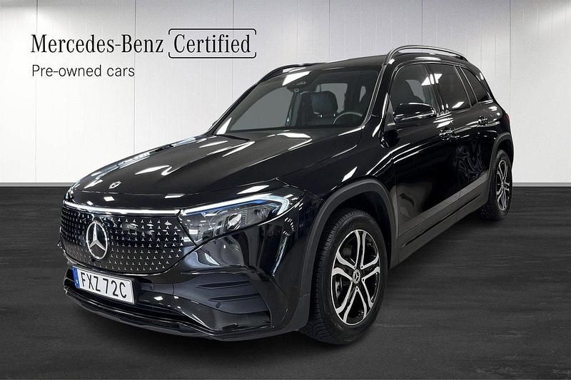 Svart Begagnad 2024 Mercedes EQB250+ AMG SUV | 519 000 kr (Marknadspris) - Bild 1/4