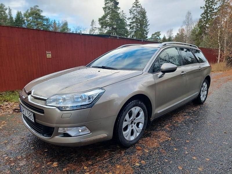 Ljusbrun Begagnad 2013 Citroën C5 Kombi | 59 900 kr (Marknadspris) - Bild 1/4