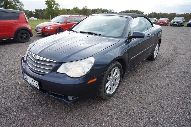 Mörkblå (blå) Begagnad 2008 Chrysler Sebring Cabriolet Cab | 29 900 kr - Bild 1/4