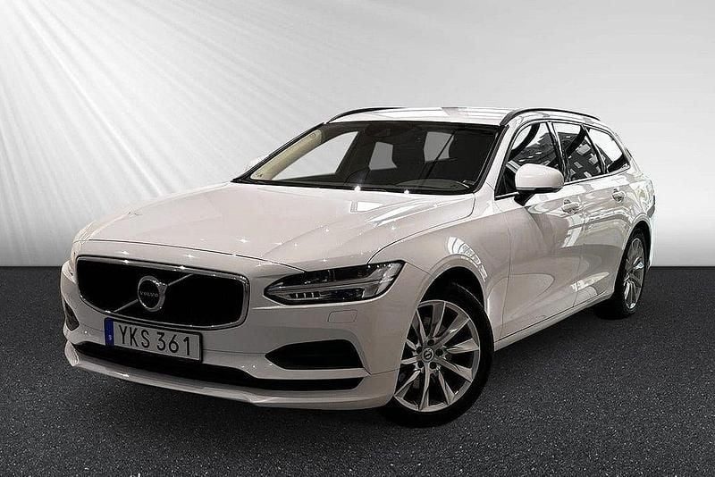 Vit Begagnad 2017 Volvo V90 Business Edition Kombi | 194 900 kr (Marknadspris) - Bild 1/4