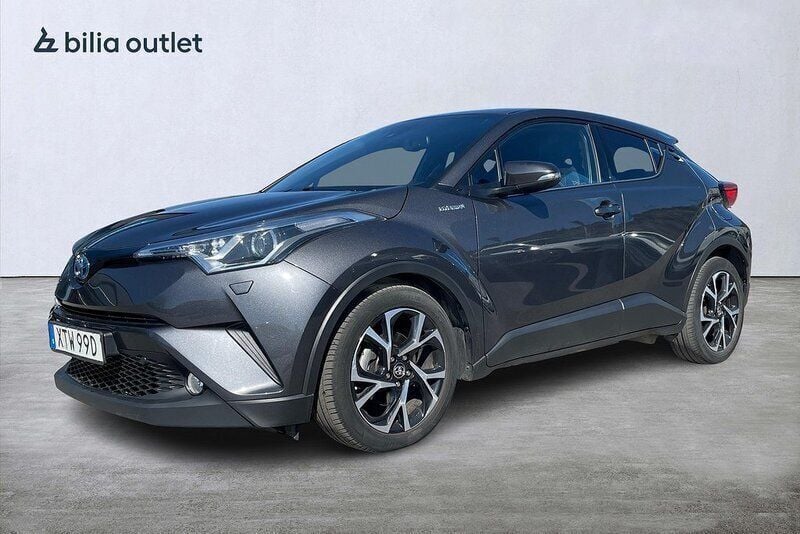 Grå Begagnad 2018 Toyota C-HR Edition SUV | 204 900 kr (Marknadspris) - Bild 1/4