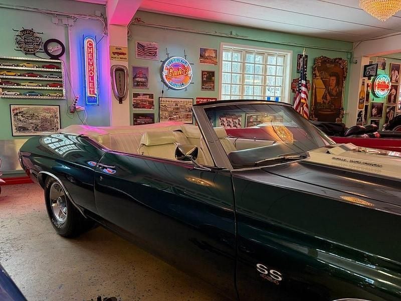 Begagnad Chevrolet Chevelle 450 HK (330 kW) 1970 Grönmetallic Cab