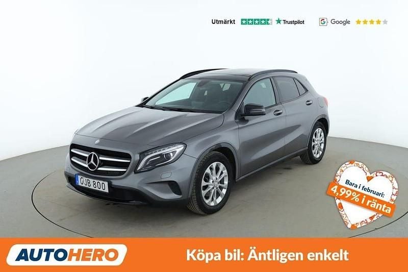 Grå Begagnad 2016 Mercedes GLA200 SUV | 204 000 kr (Marknadspris) - Bild 1/4