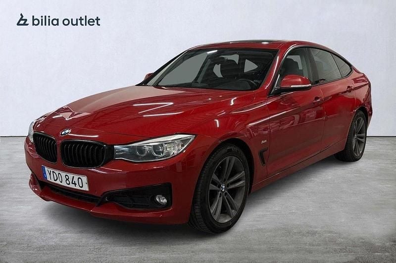 Röd Begagnad 2016 BMW 320 Gran Turismo Halvkombi | 80 000 kr - Bild 1/4