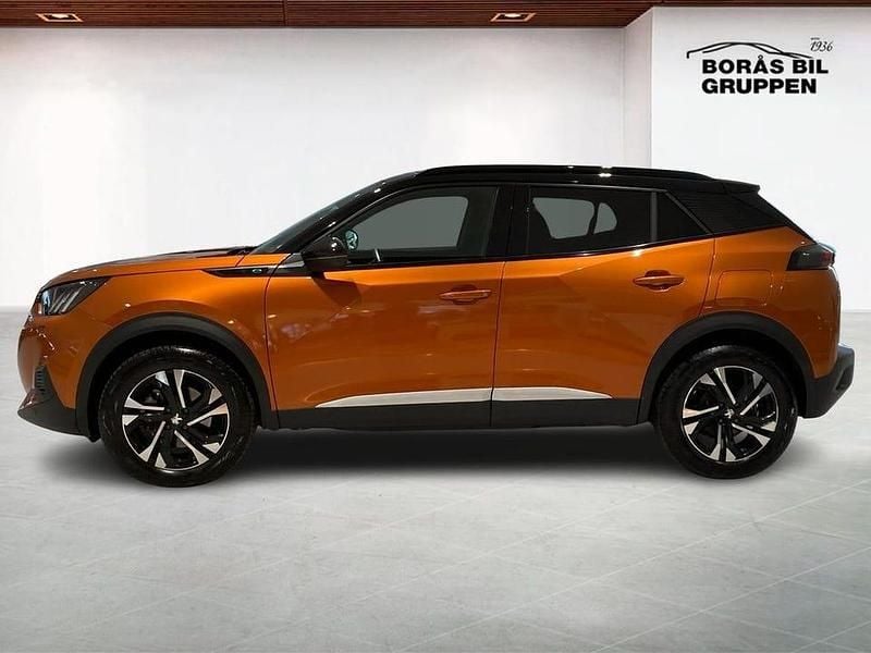 Begagnad Peugeot e-2008 GT 100 kW (137 HK) 2022 Orange SUV