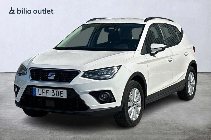 Vit Begagnad 2019 Seat Arona Style SUV | 119 900 kr (Bra pris) - Bild 1/3