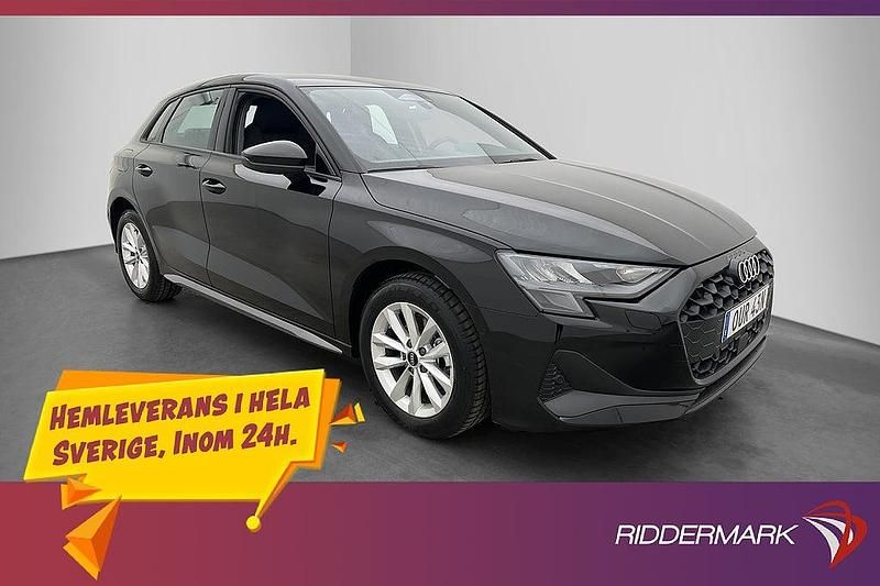 Ny Audi A3 Advanced 2026 Svart