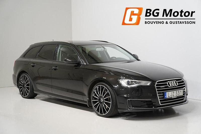 Svart Begagnad 2015 Audi A6 Kombi | 174 800 kr (Marknadspris) - Bild 1/4