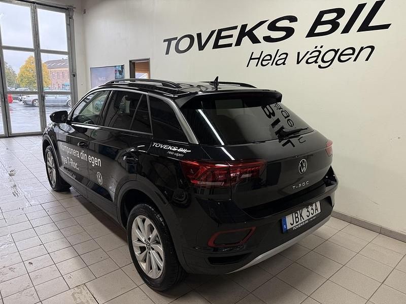 Begagnad VW T-Roc Life 150 HK (110 kW) 2025 Svart SUV