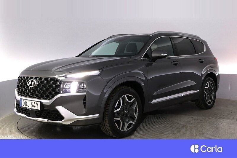 Svart Begagnad 2023 Hyundai Santa Fe Advanced SUV | 492 900 kr (Bra pris) - Bild 1/4