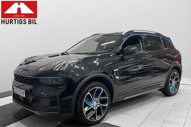 Svart metallic Begagnad 2021 Lynk & Co 01 SUV | 234 900 kr - Bild 1/4