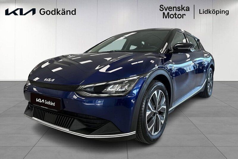 Blå Begagnad 2022 Kia EV6 SUV | 379 900 kr (Bra pris) - Bild 1/3