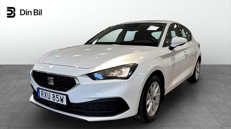 Vit Begagnad 2021 Seat Leon | 159 900 kr - Bild 1/4