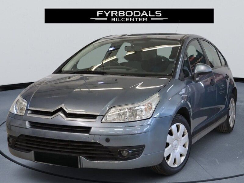Mörkgrå Begagnad 2007 Citroën C4 Halvkombi | 39 500 kr (Dyr) - Bild 1/4
