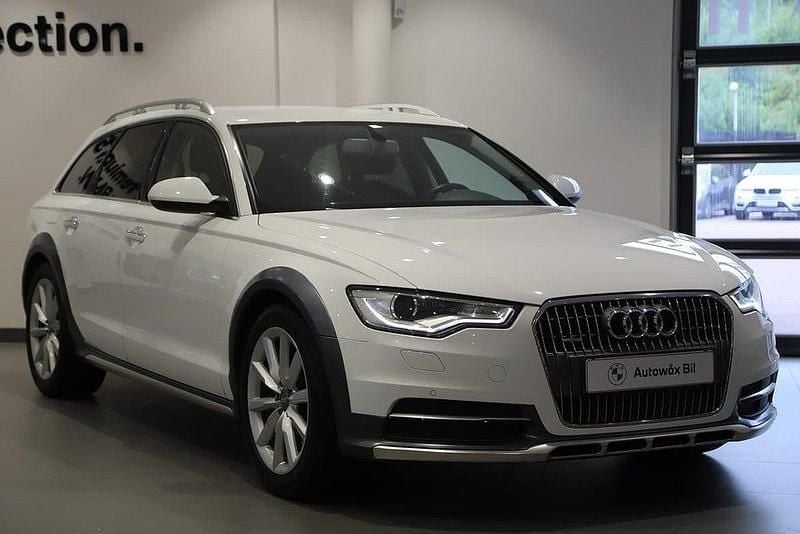 Vit Begagnad 2014 Audi A6 Allroad Kombi | 189 000 kr (Dyr) - Bild 1/3