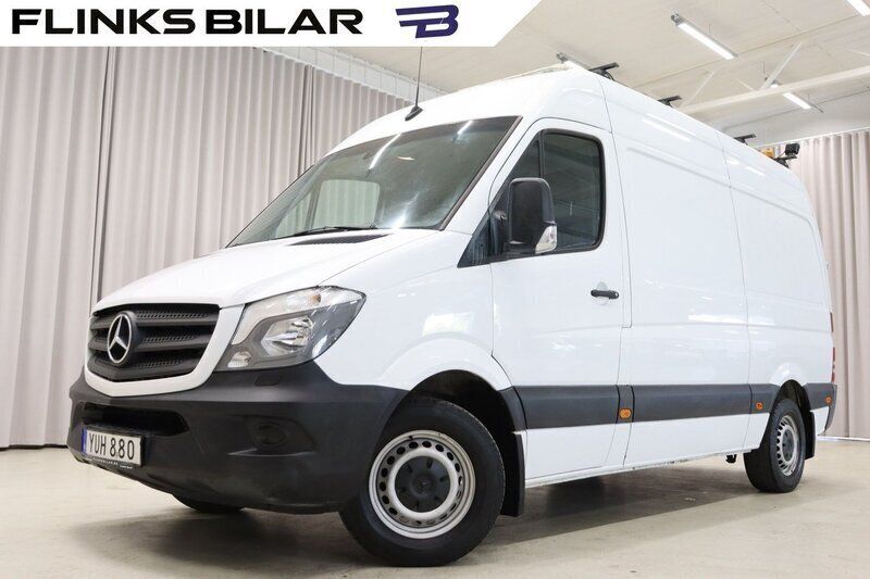 Vit Begagnad 2018 Mercedes Sprinter Van | 239 900 kr (Superpris) - Bild 1/4