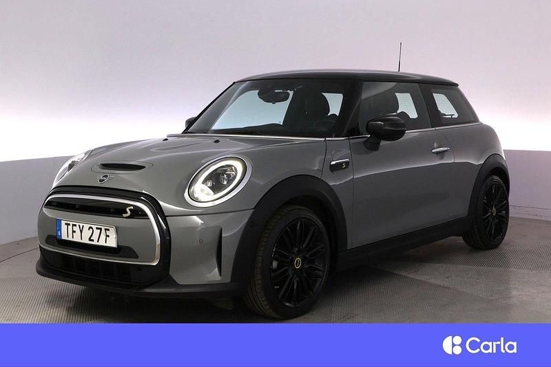 Grå Begagnad 2022 Mini Cooper SE Halvkombi | 239 900 kr (Bra pris) - Bild 1/3