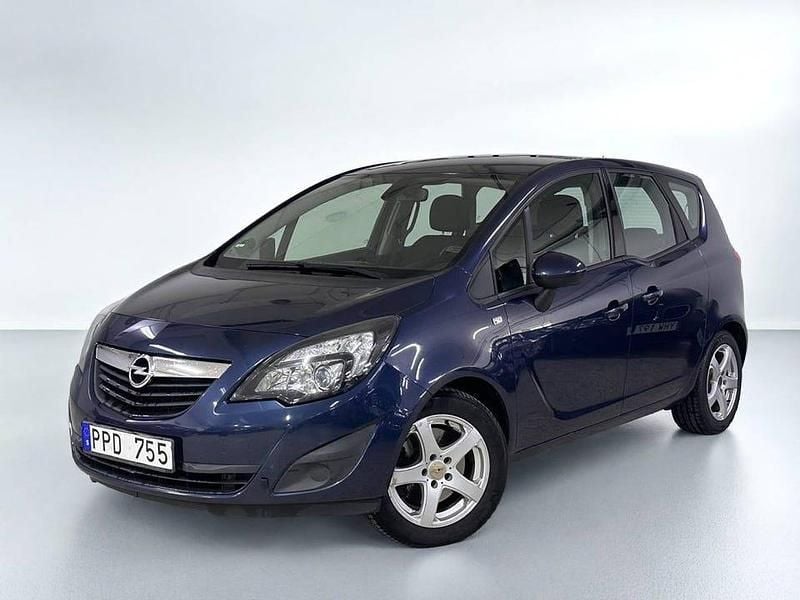 Blå Begagnad 2013 Opel Meriva Enjoy Minibuss | 49 900 kr - Bild 1/4