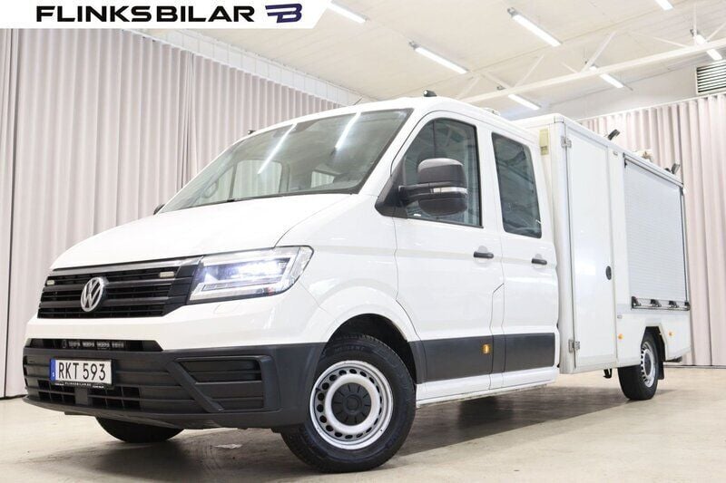 Vit Begagnad 2018 VW Crafter Van | 399 900 kr - Bild 1/4