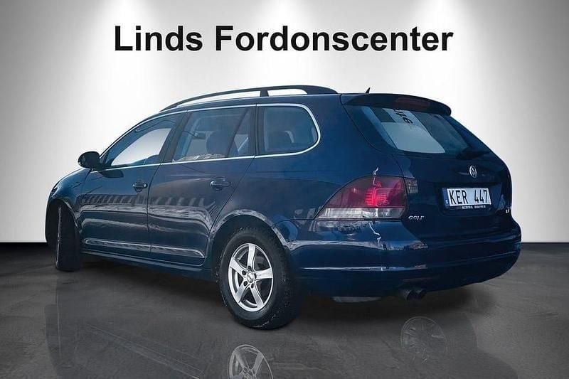 Begagnad VW Golf VI 122 HK (89 kW) 2010 Blå Halvkombi