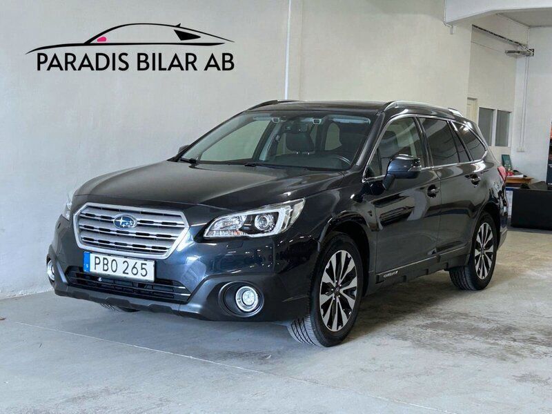 Mörkgrå Begagnad 2016 Subaru Outback SUV | 129 900 kr (Bra pris) - Bild 1/4