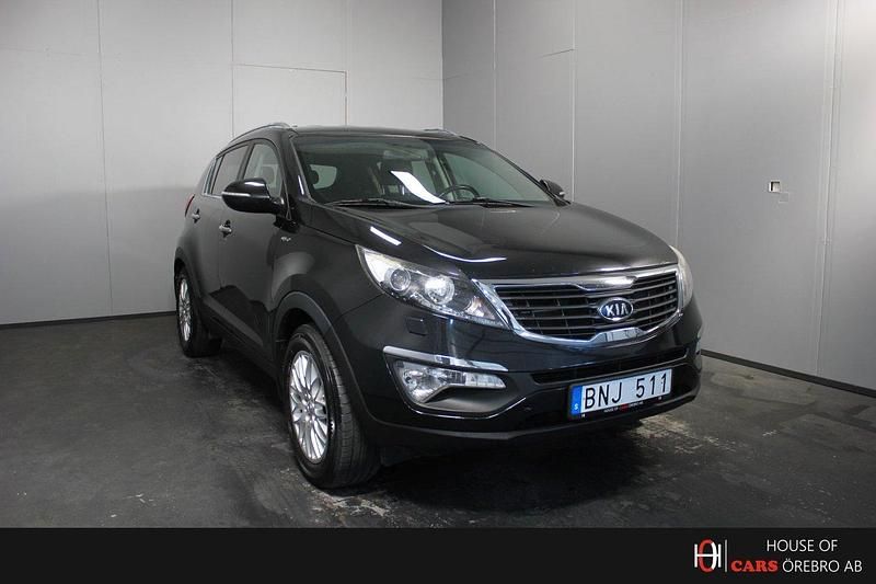 Svart Begagnad 2011 Kia Sportage 3 SUV | 69 900 kr (Bra pris) - Bild 1/4